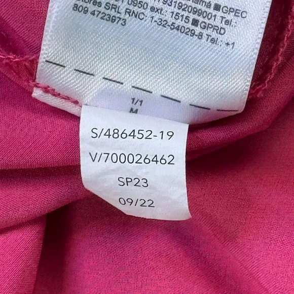 Athleta Presidio Dress NWOT Begonia Pink M 486452 Travel Stretch Hi-Low Pockets - Picture 5 of 9